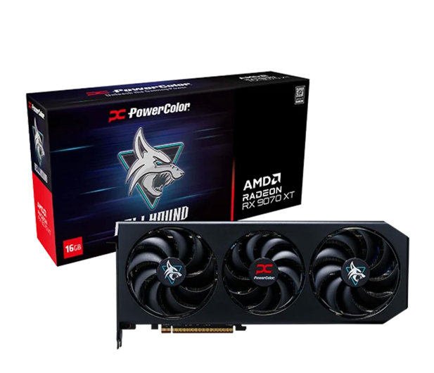 POWERCOLOR Radeon RX 9070 XT Hellhound 16GB GDDR6 - 1321579 - zdjęcie